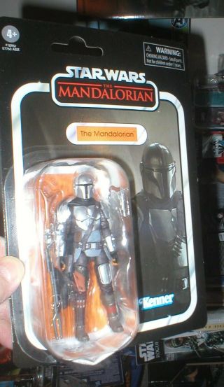 Star Wars The Mandalorian Action Figure,  Designed To Be Opened,  From Hasbro.