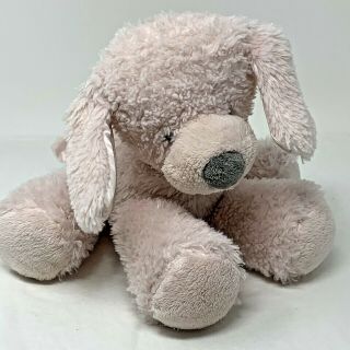 Baby Gund Plush Pink Puppy Dog Fluffey 10 " Soft Stuffed Animal Lovey Floppy Toy