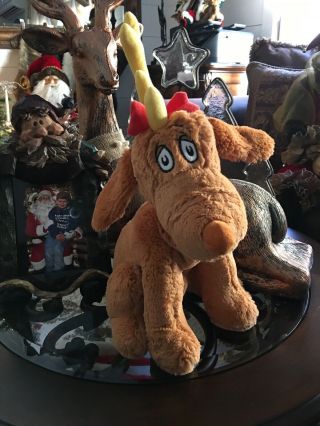 Kohls Cares The Grinch Dog Max Plush Reindeer Dr.  Suess Christmas