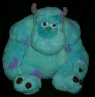 12 " Big Disney Pixar Monsters Inc Movie Sulley Blue Stuffed Animal Plush Toy