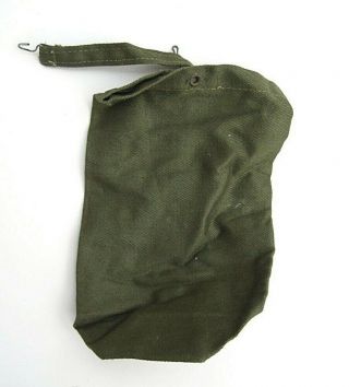 Vintage Action Man First Issue Mp Kit Bag With Metal Closing C1966 Nm