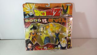 Dragon Ball Z Good Vs.  Evil - Goku Vs.  Majin Vegeta - Jakks Pacific 2003