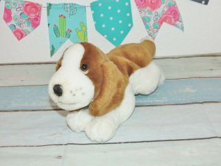 Animal Alley Beagle Brown Black Basset Hound Puppy Dog Stuffed Plush Toy 15 "