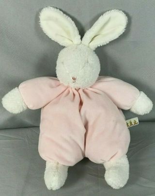 Bunnies By The Bay Plush Carrots Pink Bunny Rabbit Stuffed Animal 14 "