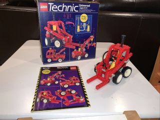 Vintage 100 Complete Lego Technic Universal Pneumatic Set W/ Box & Instructions