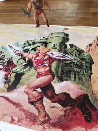 3 He - Man Masters of the Universe Posters 90cm x 43cm,  80cm x 43 and A2 3