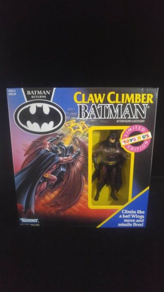 Claw Climber Batman Returns Kenner Vintage Mib 1991 Toys R Us Exclusive Deluxe