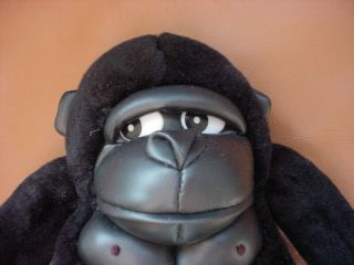 Circus Circus Las Vegas / Reno Stuffed Plush Black Gorilla Toy About 8 Inches