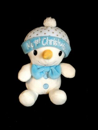 Dan Dee Snowman “my First Christmas” Soft Plush Toy.