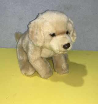 Toys R Us Golden Retriever Yellow Lab 12 " Puppy Dog Soft Plush Animal Toy