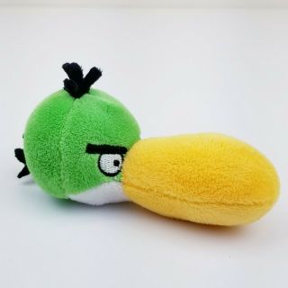 Angry Birds Stuffed Plush Finger Puppet Pencil Topper Mini Green Big Beak