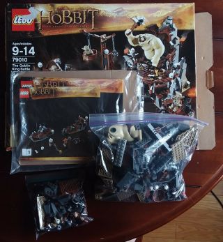 Lego The Goblin King Battle 79010 100 Complete The Hobbit Set
