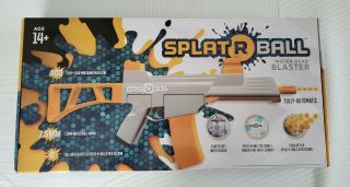 Splat R Ball Splatrball Full Semi Auto Rechargeable Water Bead Blaster Kit - Nib