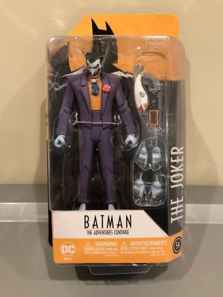 The Joker Batman The Adventures Continue Dc Collectibles Animated Series