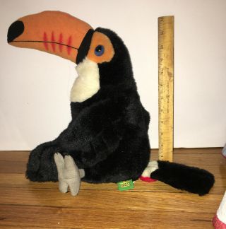 Wild Republic Stuffed Plush Toucan Bird Stuffed Animal Toy - 12” Tall