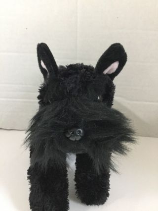Aurora Scotty Scottie Terrier Dog Black Stuffed Plush Toy 7 " Animal Puppy