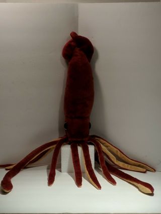 Wild Republic Giant Squid Plush Toy Big Eyes 30 " Plush Toy Stuffed