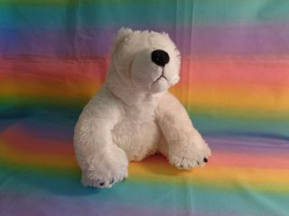 2004 Second Nature Designs Simply Irresistible White Soft Polar Bear Plush