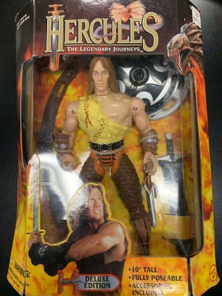 Vintage 1996 Toy Biz 10 " Hercules The Legendary Journeys Action Figure Nib