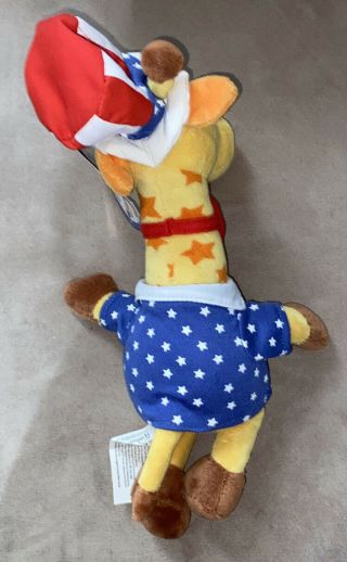Toys R Us Geoffrey Giraffe Plush Stuffed Animal around the world Montie 2012 2