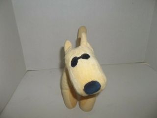 Life Is Good Yellow Rocket Puppy Dog Plush 8 1/2 " Tall