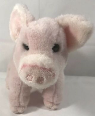 Douglas Buttons Pig Stuffed Plush Animal Toy Pink Cuddle Toy Swine Gift