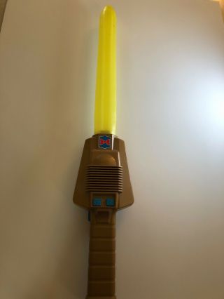 1989 Rare Vintage Mattel The Adventures Of He - Man Electronic Power Sword