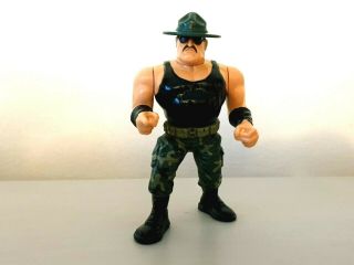 Wwf/wwe: Sgt Slaughter - Wrestling Figure By Hasbro (1991)