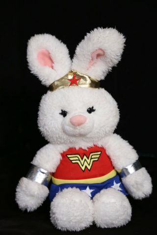 Gund Wonder Woman Anya Bunny Rabbit Plush Toy Doll