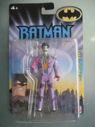 2008 Mattel Batman Animated Series Figure The Joker