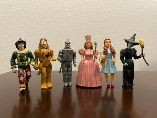 The Wizard Of Oz Vintage Action Figures 1988 Mgm Turner Complete Set