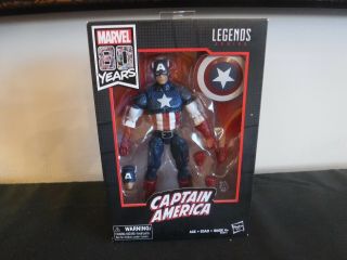 Marvel Legends Series Captain America 80th Anniversary Walmart Exclusive Nrfb