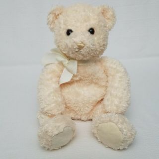 Baby Gund Cream My First Teddy Plush Bear 6420 Cassidy 17 " Soft Stuffed Animal