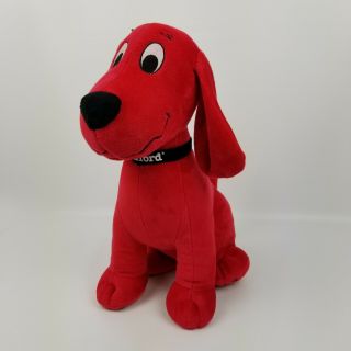 Kohls Cares Clifford The Big Red Dog Plush Stuffed Animal Toy 14 " Tall Soft Euc