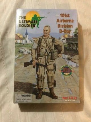 The Ultimate Soldier 12 " 1/6 Scale Figure Wwii 101st Airborne Division D - Day
