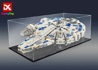 Dk - Display Case For Lego Star Wars Kessel Run Millennium Falcon 75212 (au Stock)