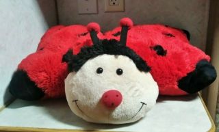 Ms.  Ladybug Authentic Pillow Pet Large 18 " & Soft,  No Swing Tag