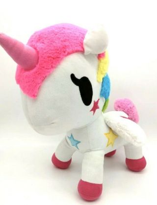 Jumbo Size 16” Neon Star Tokidoki Unicorno Plush Stellina Unicorn Pony Star