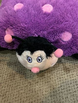 2011 Limited Edition Pillow Pets Purple Dreamy Ladybug Plush Use With Tags