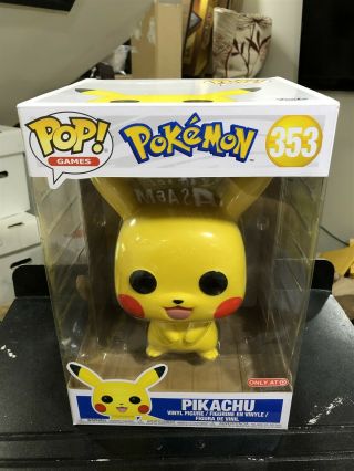 Funko Pop Games Pokemon Pikachu (353) Target Exclusive 10 Inch