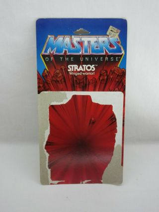 Motu,  Vintage,  Stratos Card Back,  8 Back,  Masters Of The Universe,  He Man