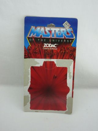Motu,  Vintage,  Zodac Card Back,  8 Back,  Masters Of The Universe,  He Man