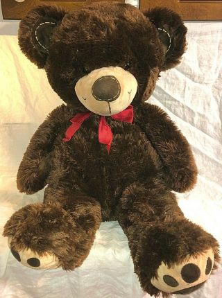 32 " Brown Teddy Bear Plush Dan Dee Collector 