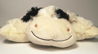 Pillow Pets Pee - Wees Cow Plush Stuffed Animal Soft & Cozy Black & Cream