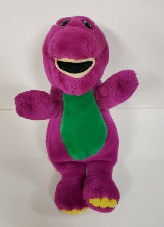 Plush - Barney The Dinosaur - 9 " Tall