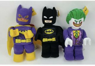 Lego Batman Movie Minifigure Plush 12 ".  Batman,  Batgirl And Joker