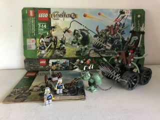 Lego Castle 7038 Troll Assault Wagon 100 Complete