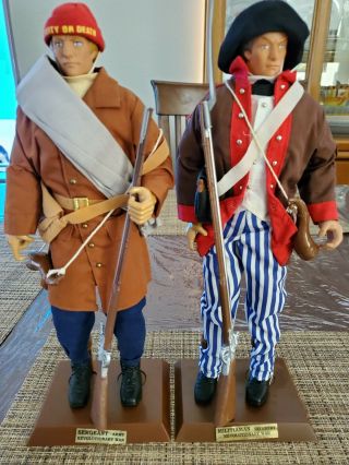 Us Revolutionary War Soldier Of The World 1/6th Scale Figure 12 Inches