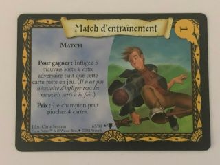 Harry Potter Trading Card Game - Match D 