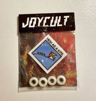 Joycult Classic 3.  0 White Fingerboard Wheels (flint,  Woob,  Prete,  Flatface)